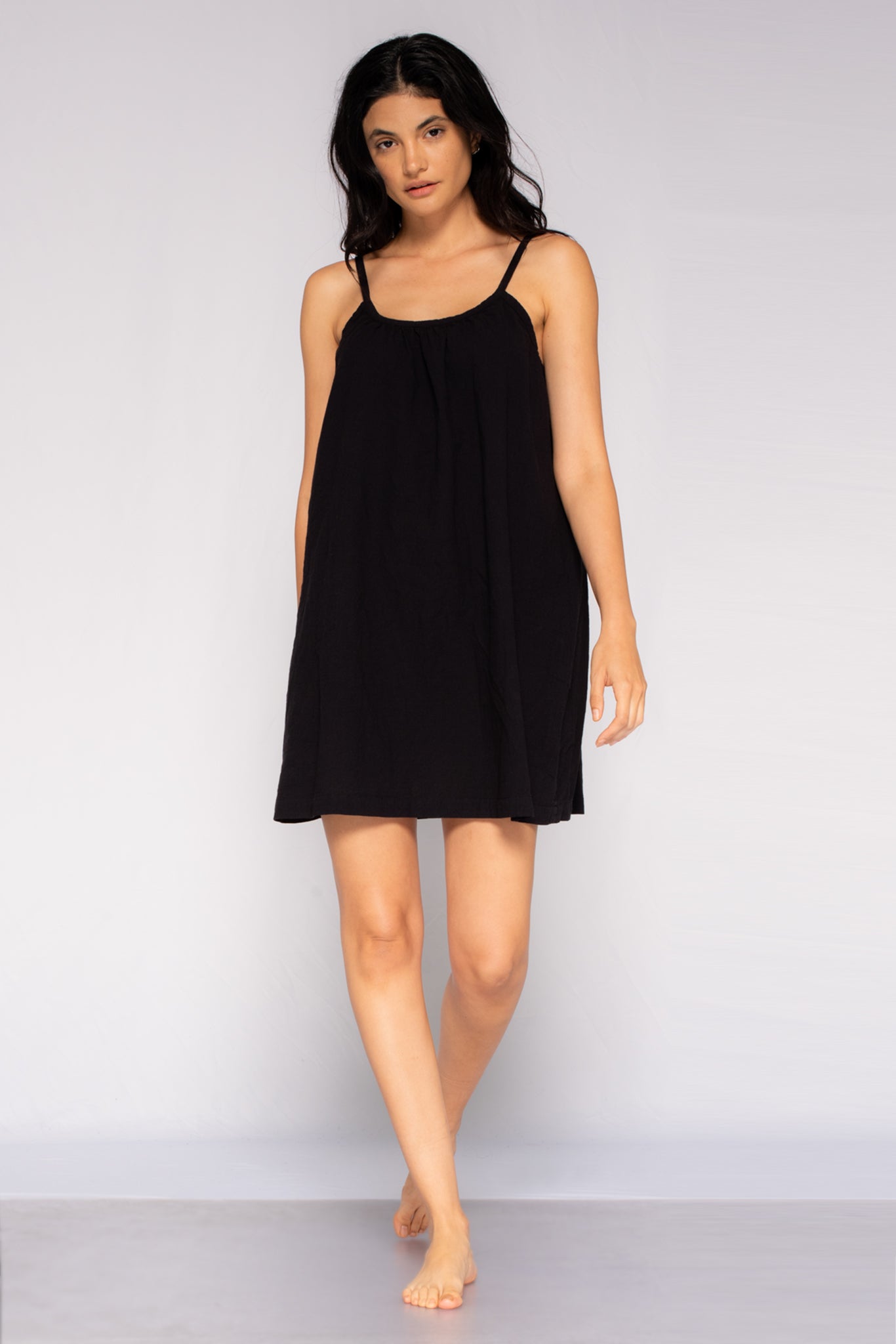 A-Line Dress - Women's Cotton A Line Dress